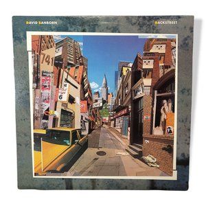 David Sanborn "Backstreet" By Warner Bros. W1-23906 Vintage 1983 Vinyl LP Record